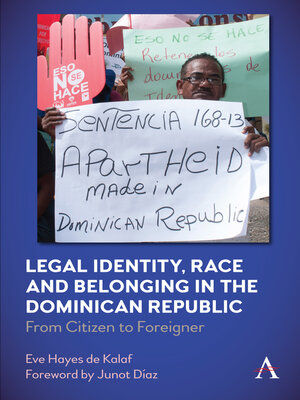 cover image of Legal Identity, Race and Belonging in the Dominican Republic
